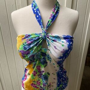 Floral Halter Top